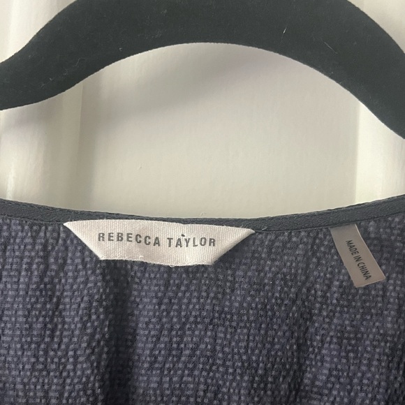 Rebecca Taylor Patterned Silk Dress - Picture 5 of 8